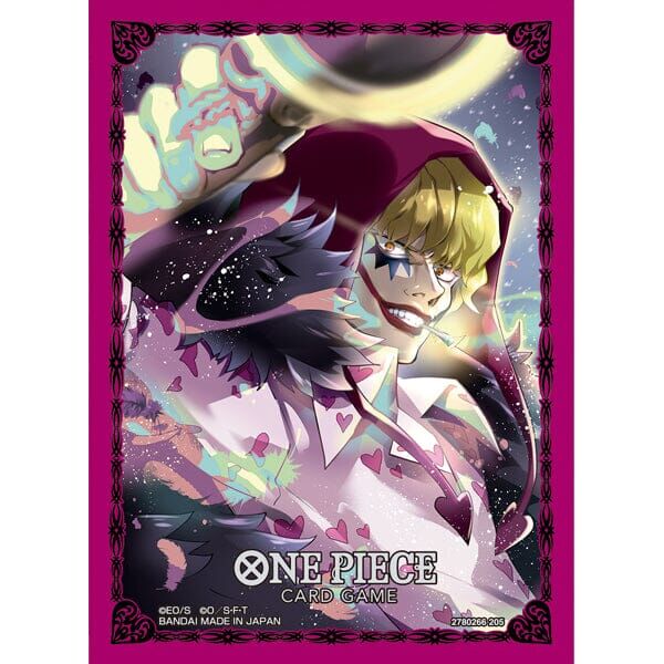 One Piece Card Game - Official Sleeves Set No. 11 - Donquixote Rosinante (70 Sleeves) One Piece Card Game - Official Sleeves Set No. 11 - Donquixote Rosinante (70 Sleeves)