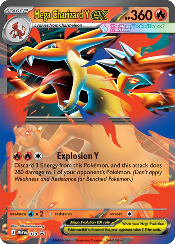 Mega Charizard Y ex - 030 - EN