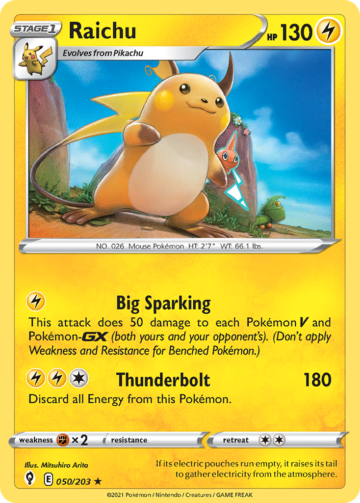 Raichu - 050/203 - EN Raichu - 050/203 - EN