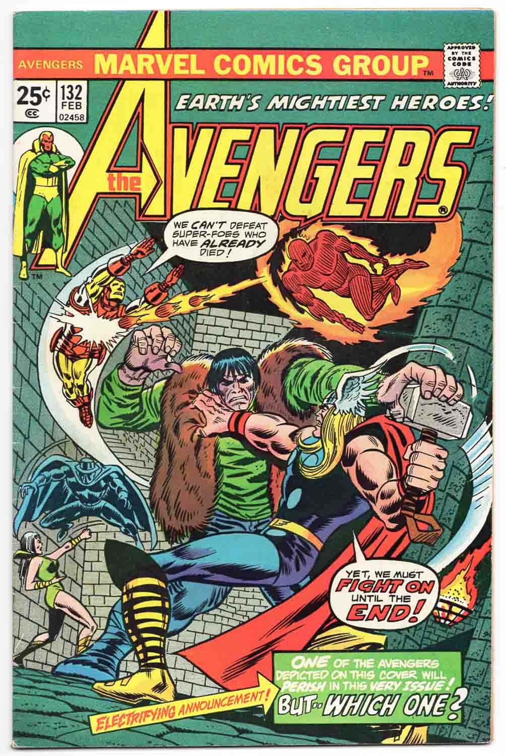 Avengers #132