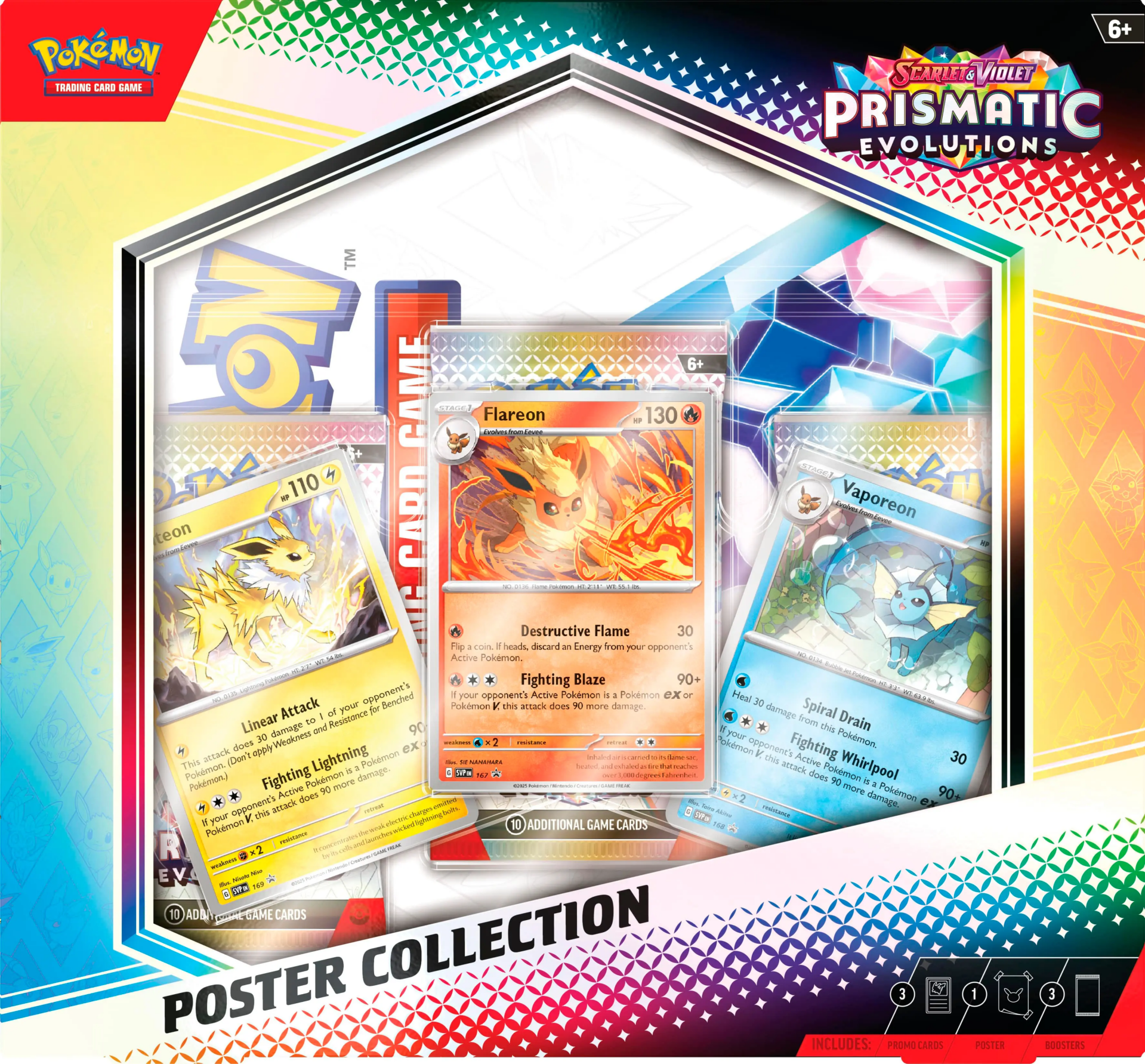Pokémon Prismatic Evolutions Poster Collection - EN