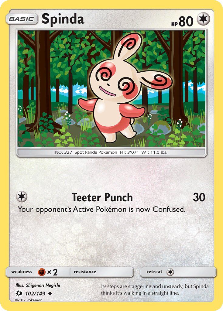 Spinda - 102/149 - EN