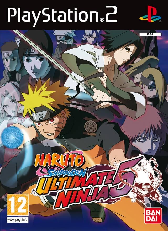Naruto Shippuden: Ultimate Ninja 5 - OVP - PS2 - DE