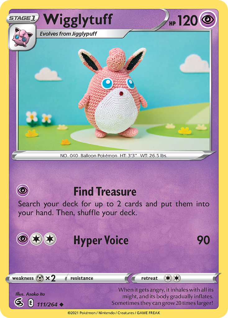Wigglytuff - 111/264 - EN