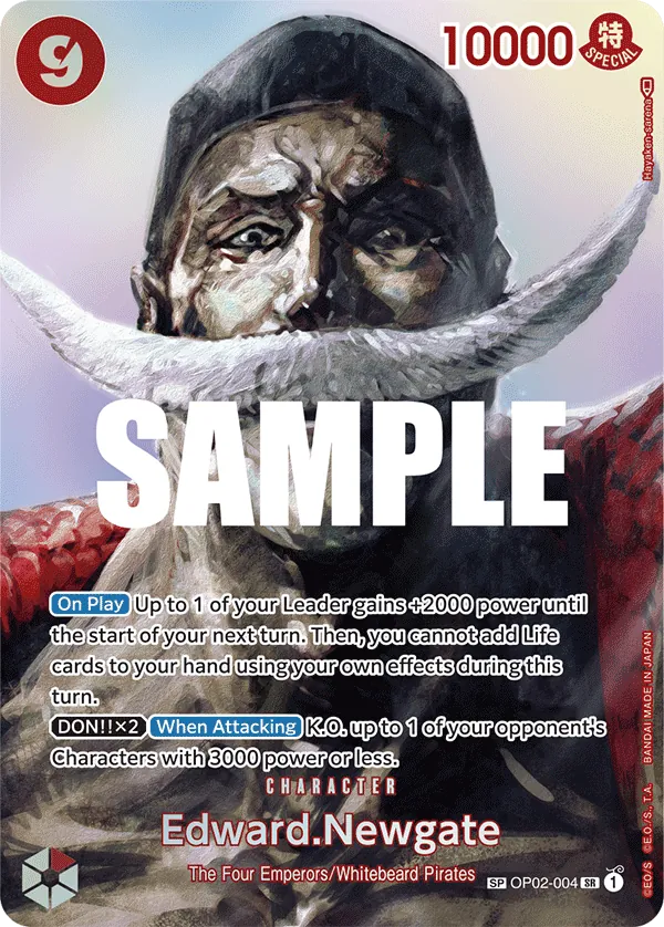 Edward.Newgate - OP02-004- Special Alt Art Edward.Newgate - OP02-004- Special Alt Art