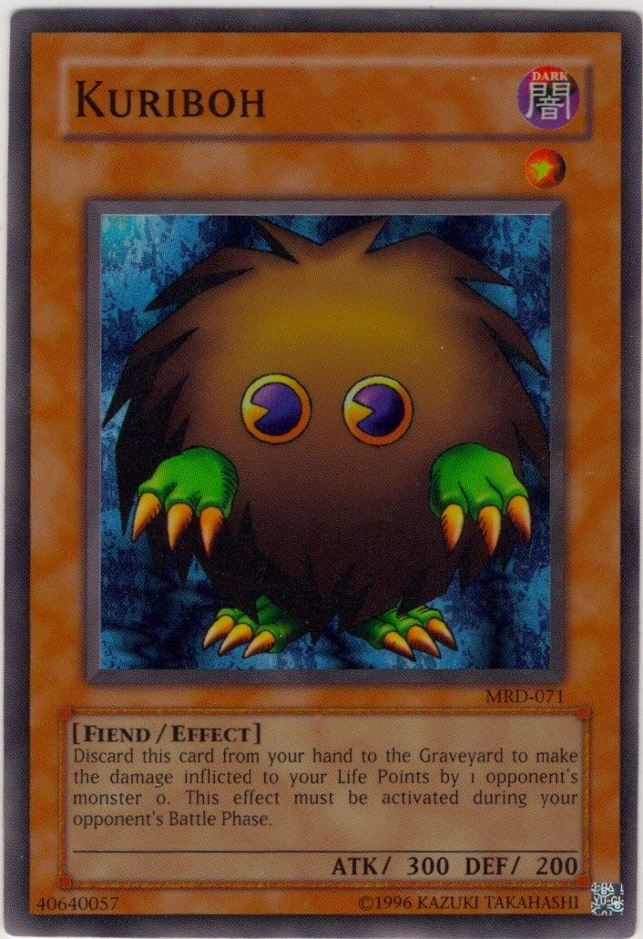 kuriboh-mrd-071-super-rare-heavily-played Kuriboh - MRD-071 - Super Rare - Heavily Played