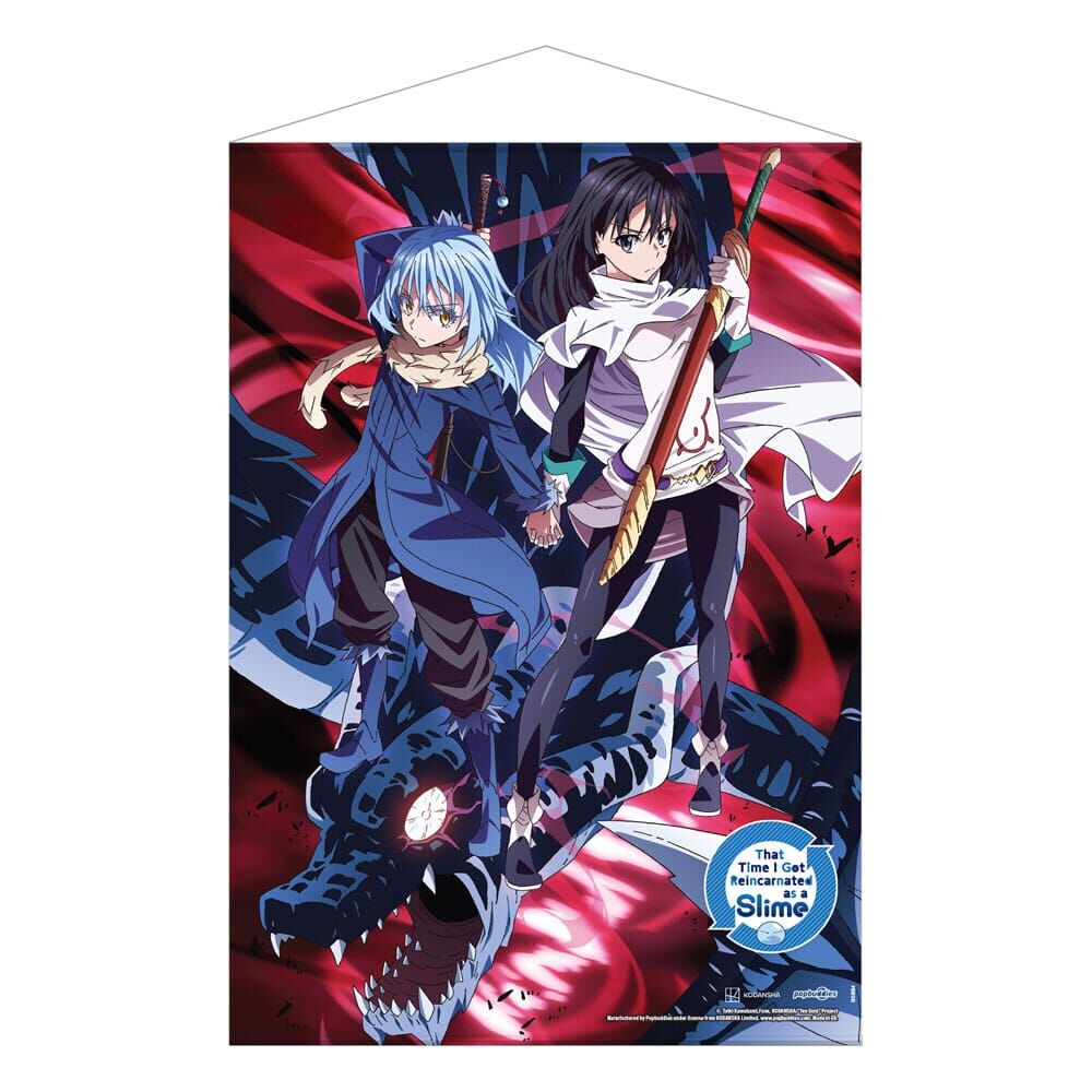 That Time I got Reincarnated as a Slime Wandrolle Rimuru, Shizue & Veldora The Storm Dragon 50x70cm That Time I got Reincarnated as a Slime Wandrolle Rimuru, Shizue & Veldora The Storm Dragon 50x70cm