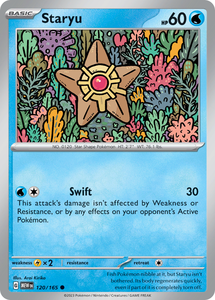 Staryu - 120/207 - EN