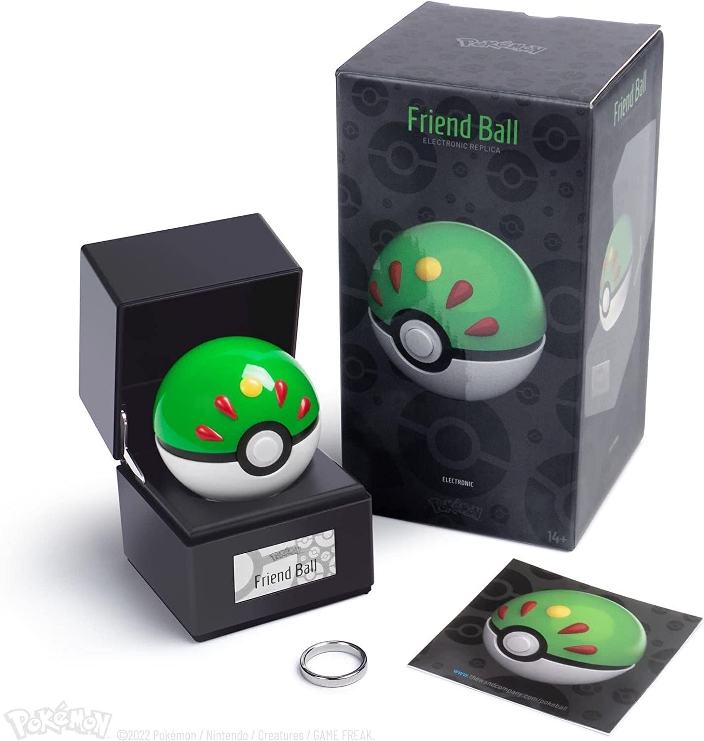 Pokéball Freundesball (Friend Ball) - Pokémon - Diecast Replika