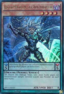 Lector-Pendel, der Drachoberherr - Yu-Gi-Oh!