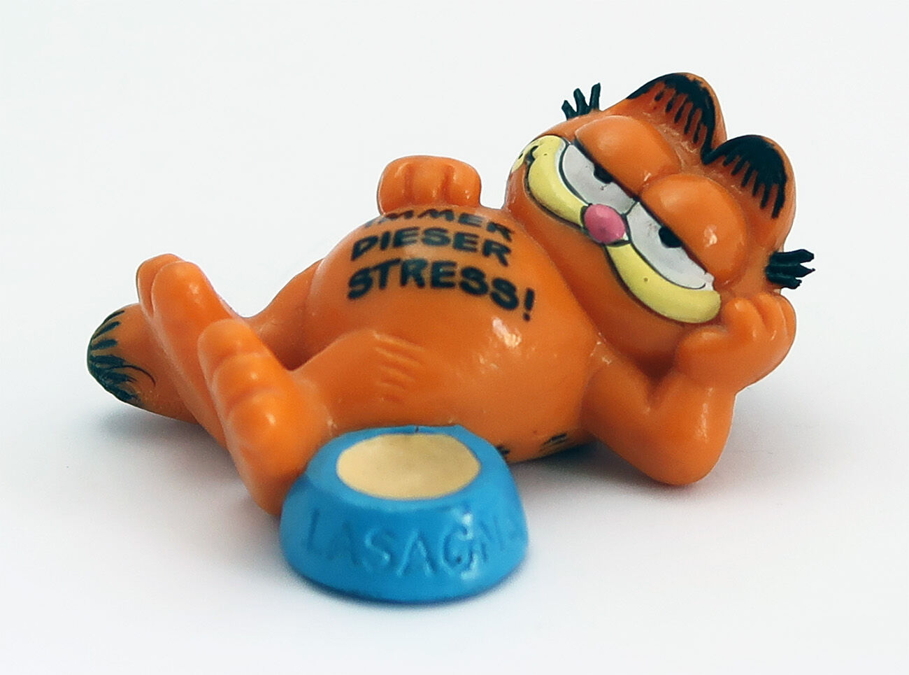 garfield_immer_dieser_stress_front Garfield gestresst PVC Figur