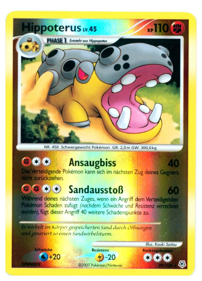hippoterus-29-130-pokemon-tcg-near-mint-de2 Hippoterus - 29/130 - Pokémon TCG - Near Mint - DE