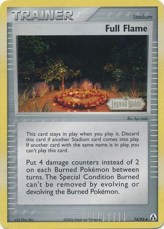 Full Flame - 74/92 - Reverse Holo - EN