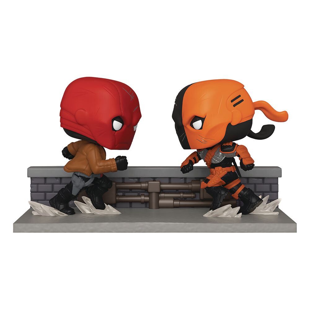 DC Comics POP Comic Moments! Vinyl Figuren 2er-Pack Red Hood Vs Deathstroke 9 cm DC Comics POP Comic Moments! Vinyl Figuren 2er-Pack Red Hood Vs Deathstroke 9 cm