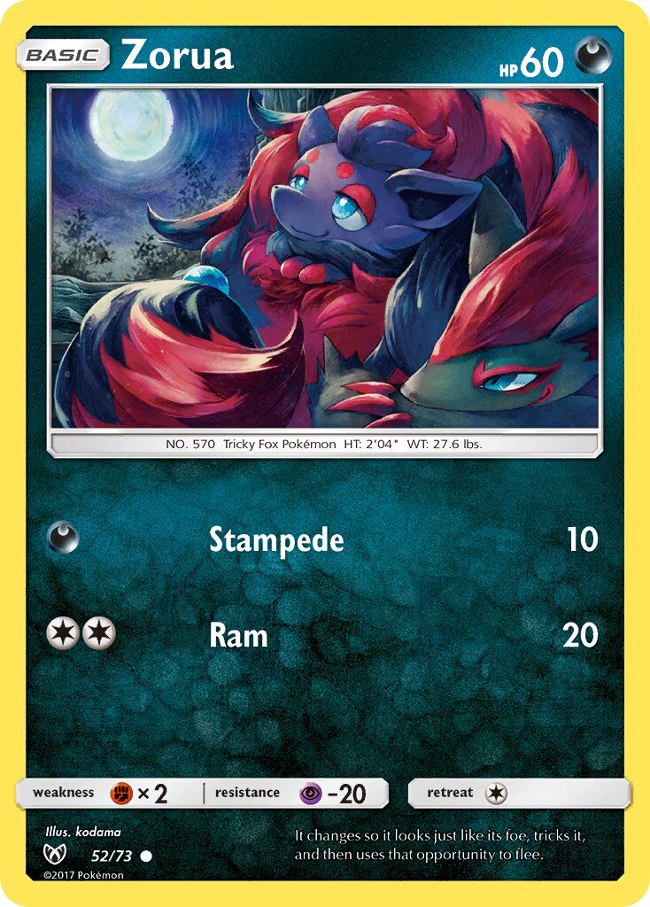 Zorua - 52/73 - EN Zorua - 52/73 - EN
