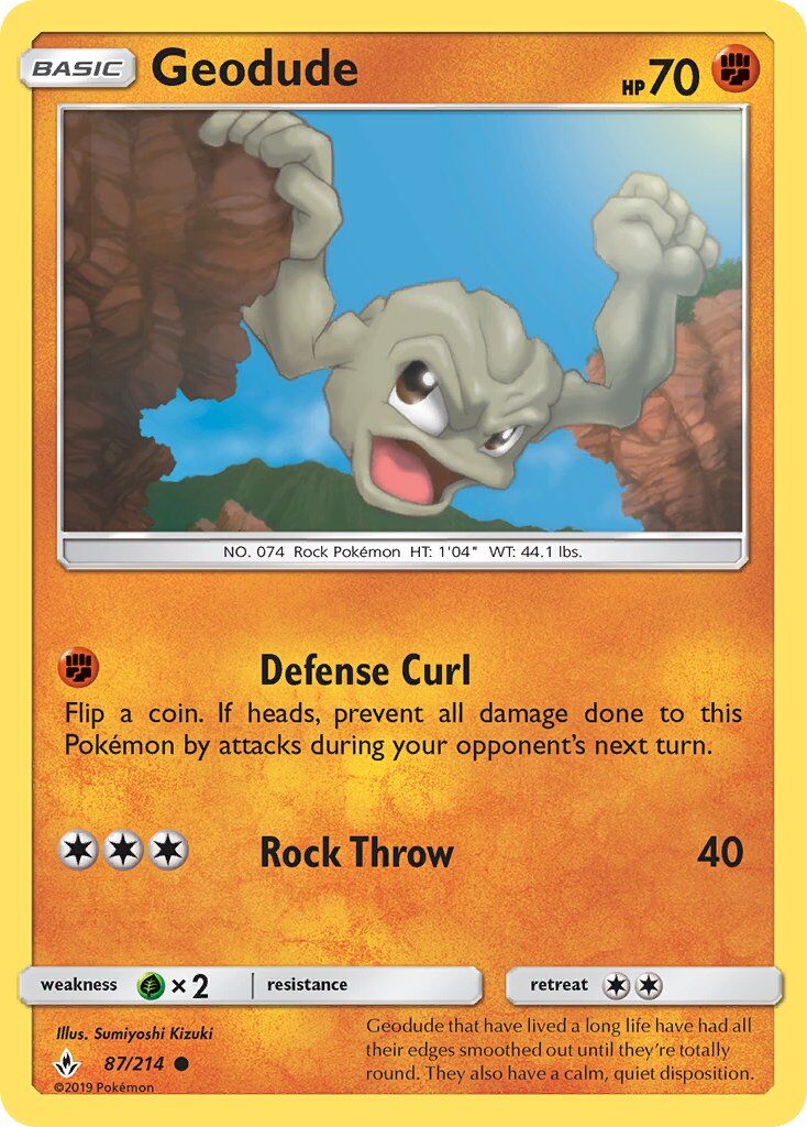 Geodude - 87/214 - EN