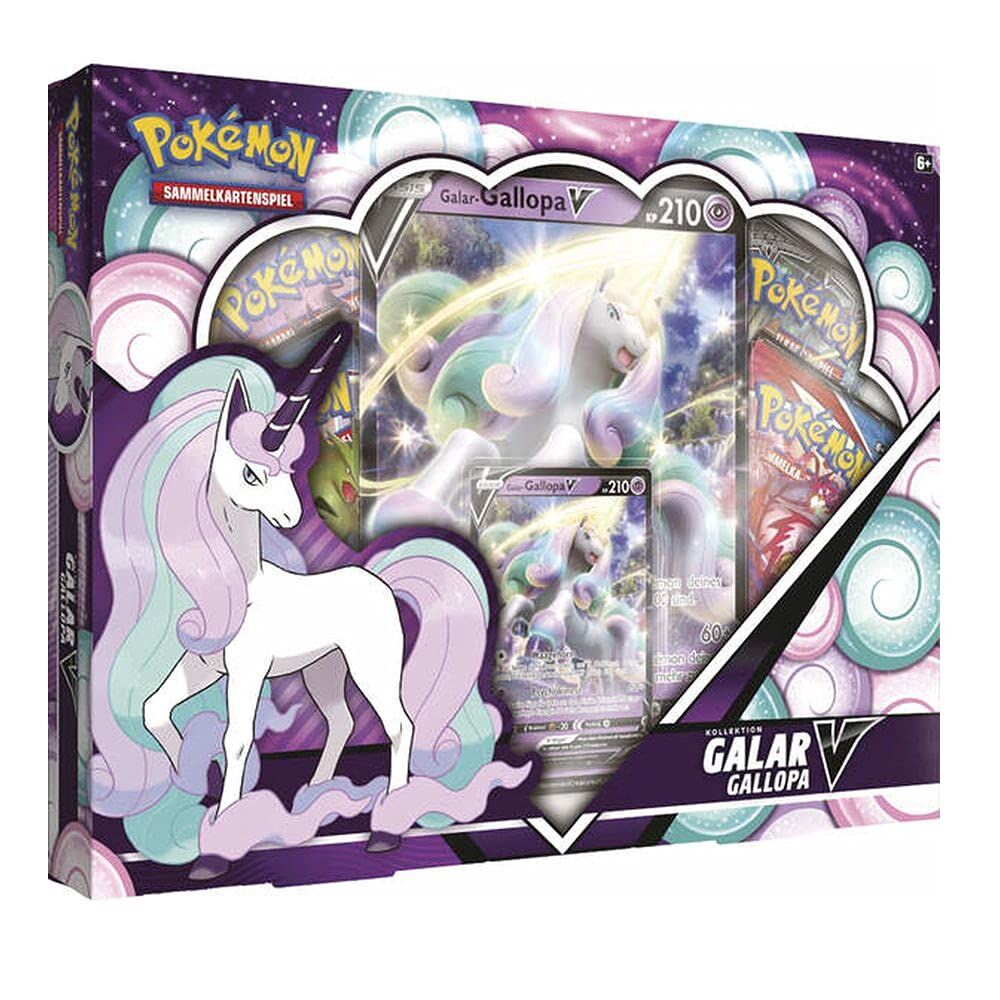 Pokémon Galar-Gallopa V Kollektion Box - DE Pokémon Galar-Gallopa V Kollektion Box - DE