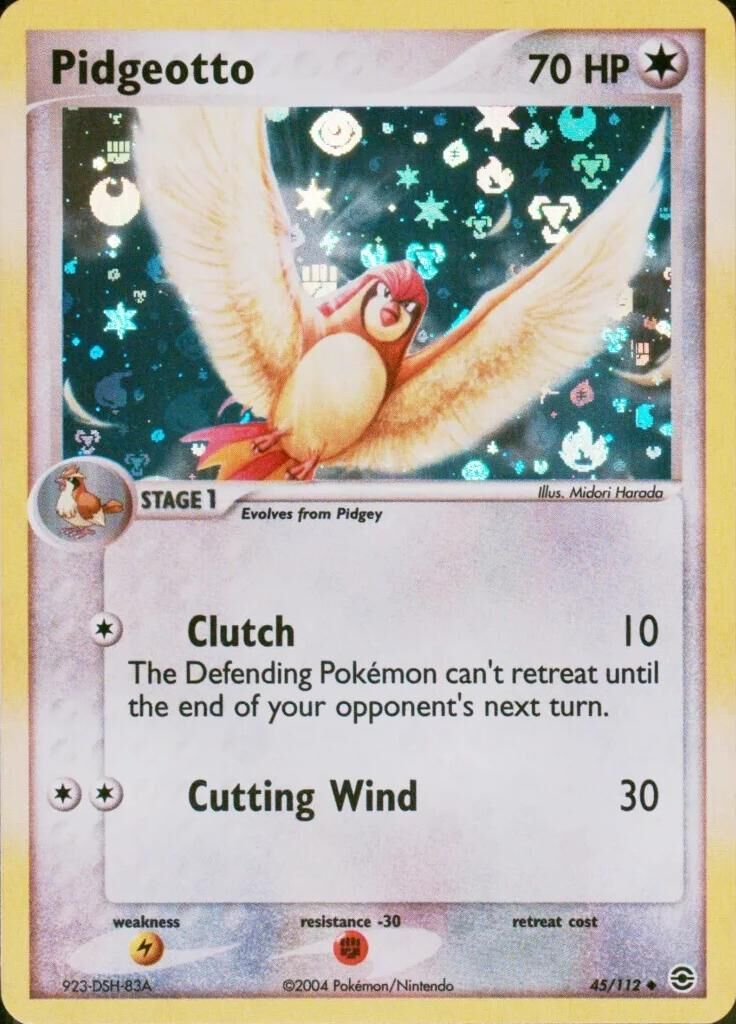 Pidgeotto - 45/112 - Reverse Holo - EN Pidgeotto - 45/112 - Reverse Holo - EN