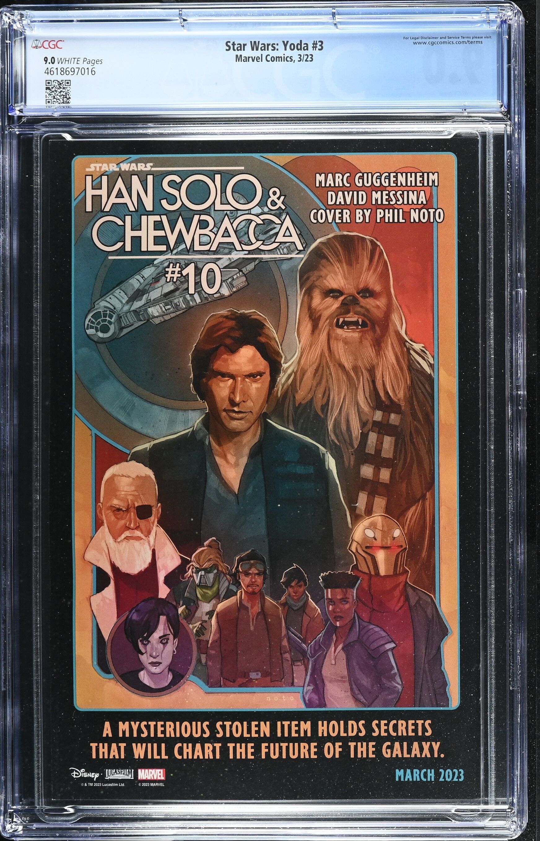 Star Wars: Yoda Issue 3 - CGC 9.0