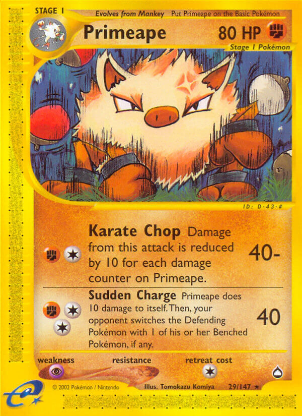 Primeape - 29/147 - EN Primeape - 29/147 - EN