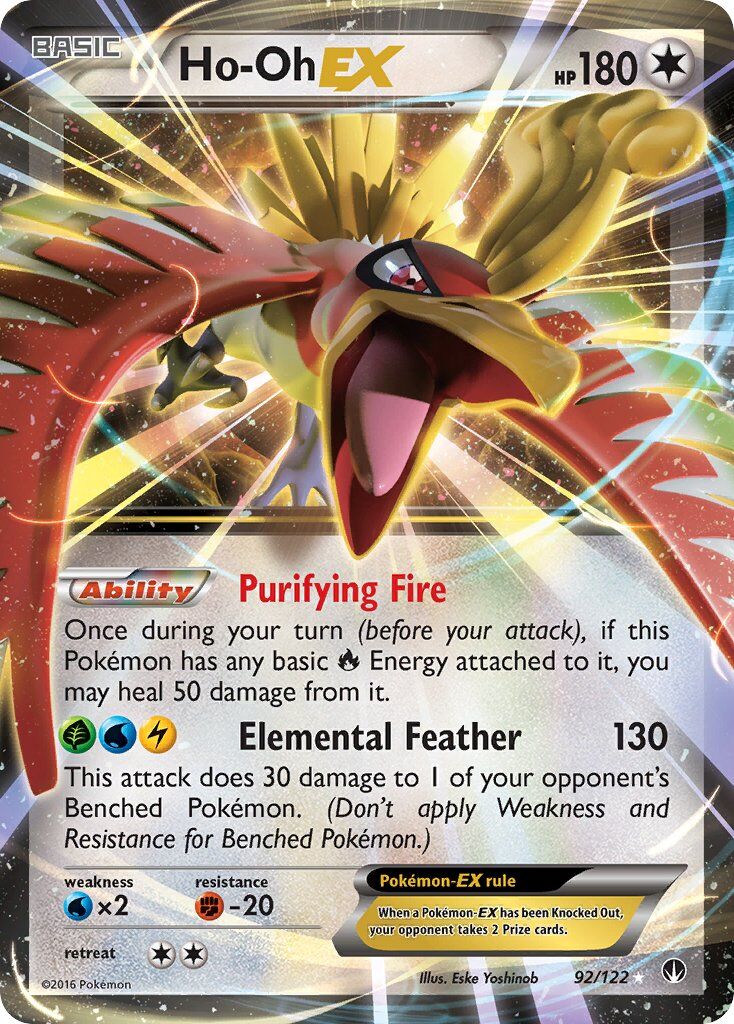 Ho-Oh-EX - 92/122 - EN Ho-Oh-EX - 92/122 - EN