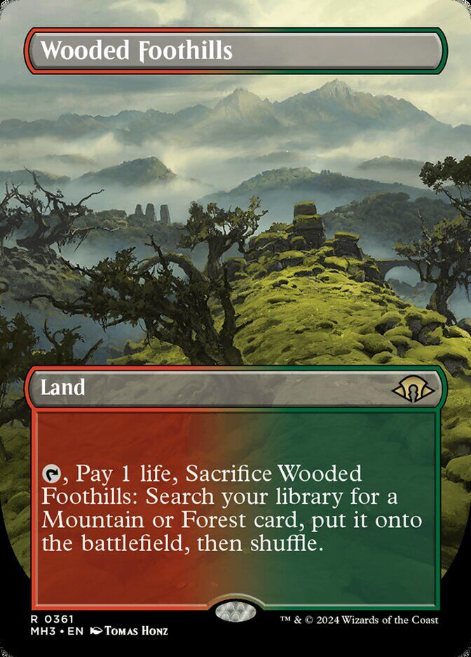 Wooded Foothills - MH3 361 - Foil - EN - NM