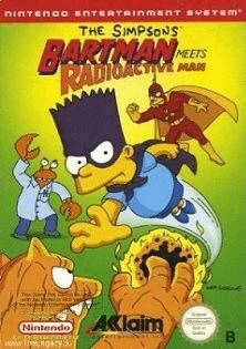 The Simpsons Bartman Meets Radioactive Man - NES - EN