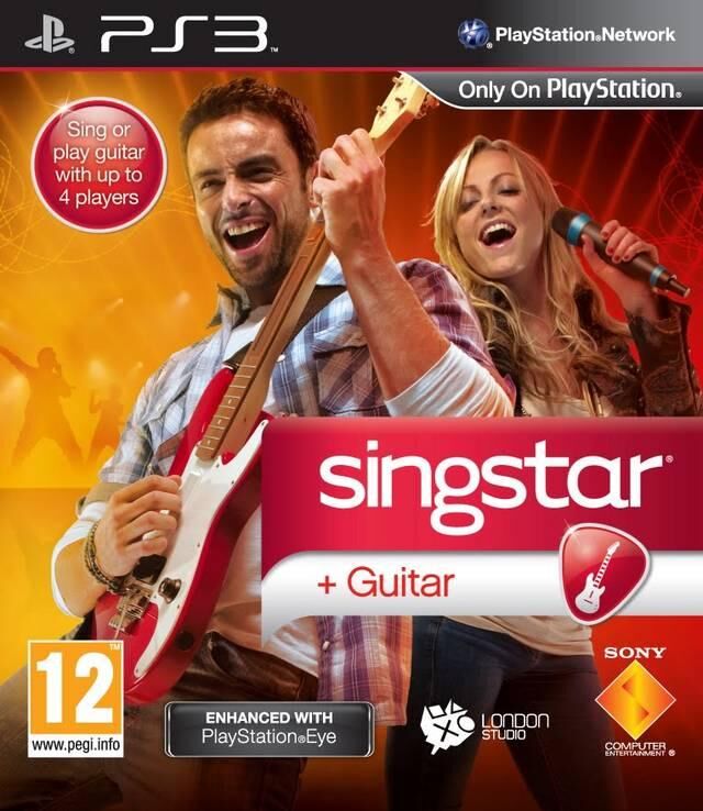 SingStar Guitar - OVP - PS3 - EN