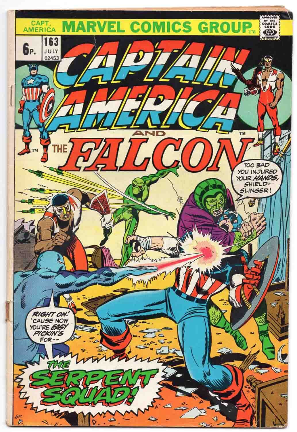 Captain America #163