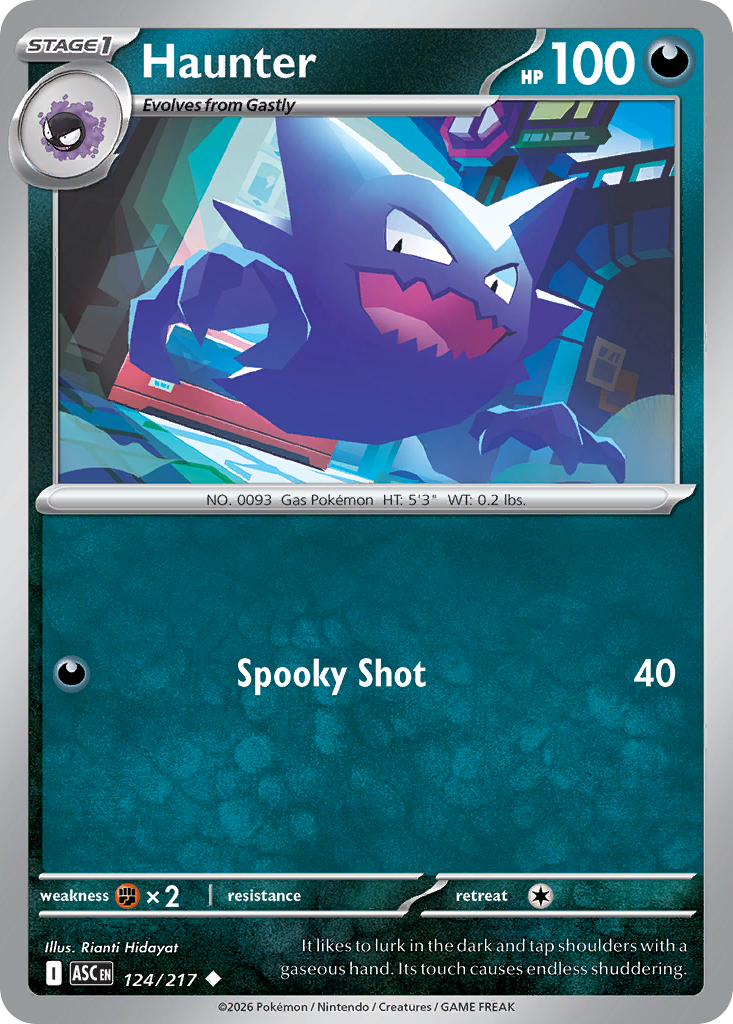 Haunter - 124/217 - EN Haunter - 124/217 - EN
