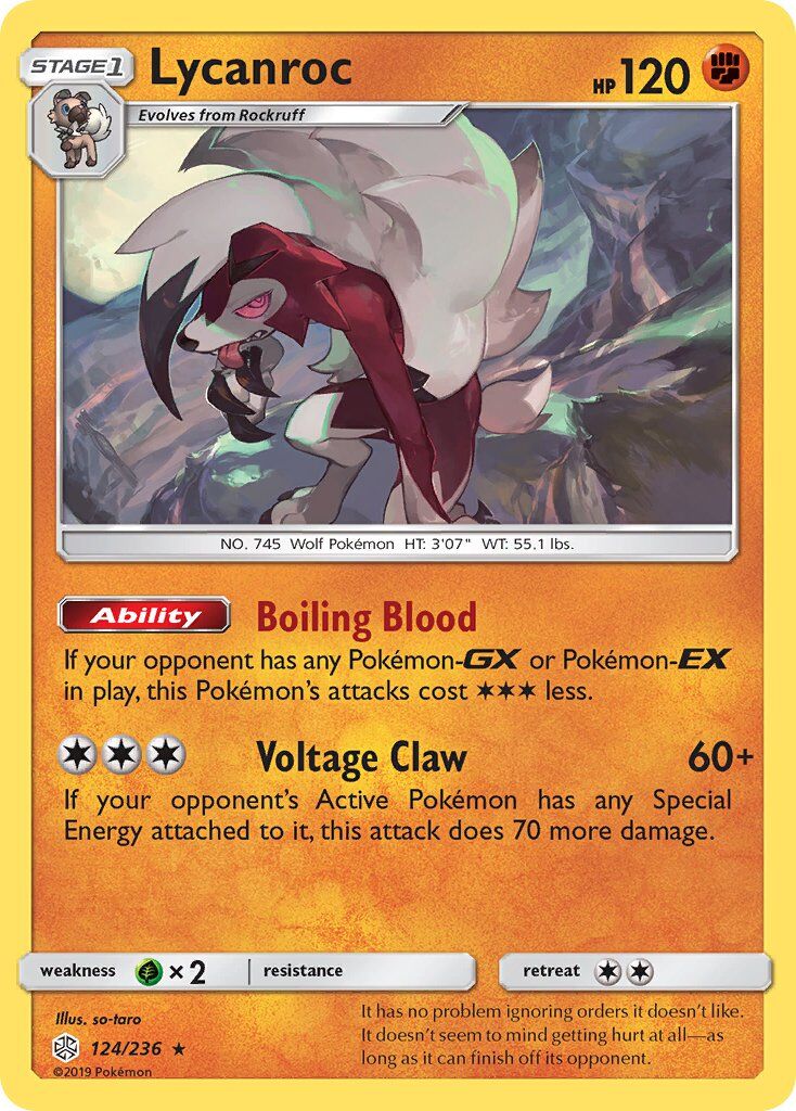 Lycanroc - 124/236 - EN Lycanroc - 124/236 - EN