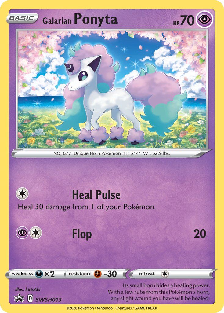 Galarian Ponyta - SWSH013/306 - EN Galarian Ponyta - SWSH013/306 - EN