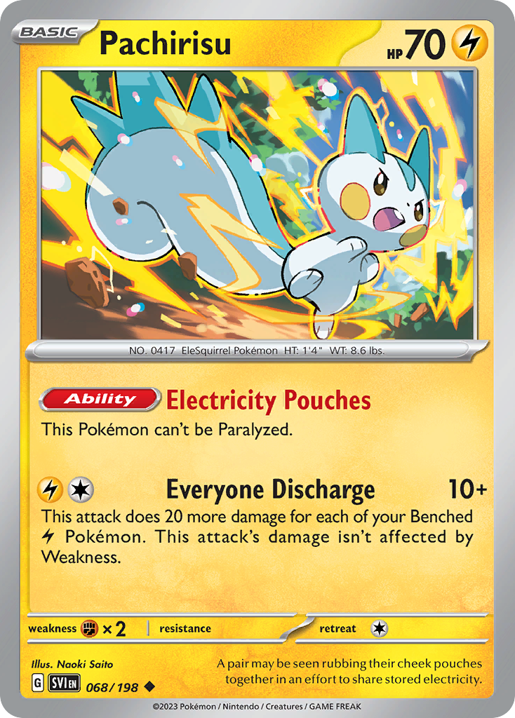 Pachirisu - 068/198 - EN Pachirisu - 068/198 - EN