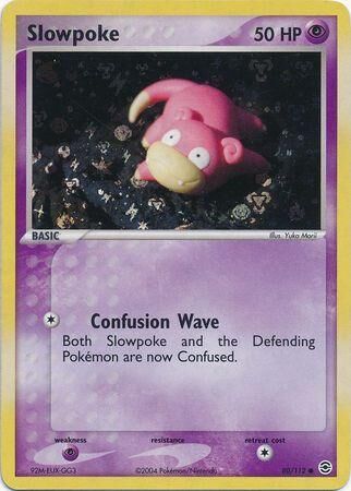 Slowpoke - 80/112 - Reverse Holo - EN Slowpoke - 80/112 - Reverse Holo - EN