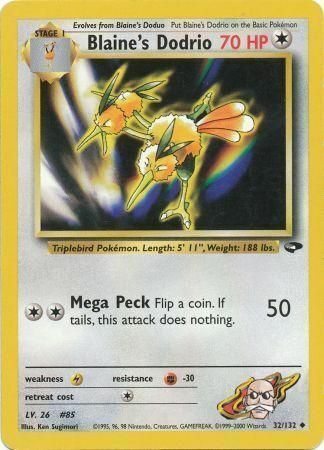 Blaine’s Dodrio - 32/132 - Unlimited - EN