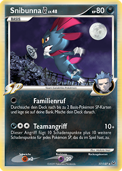 Snibunna - 17/127 - Pokemon TCG - Near Mint