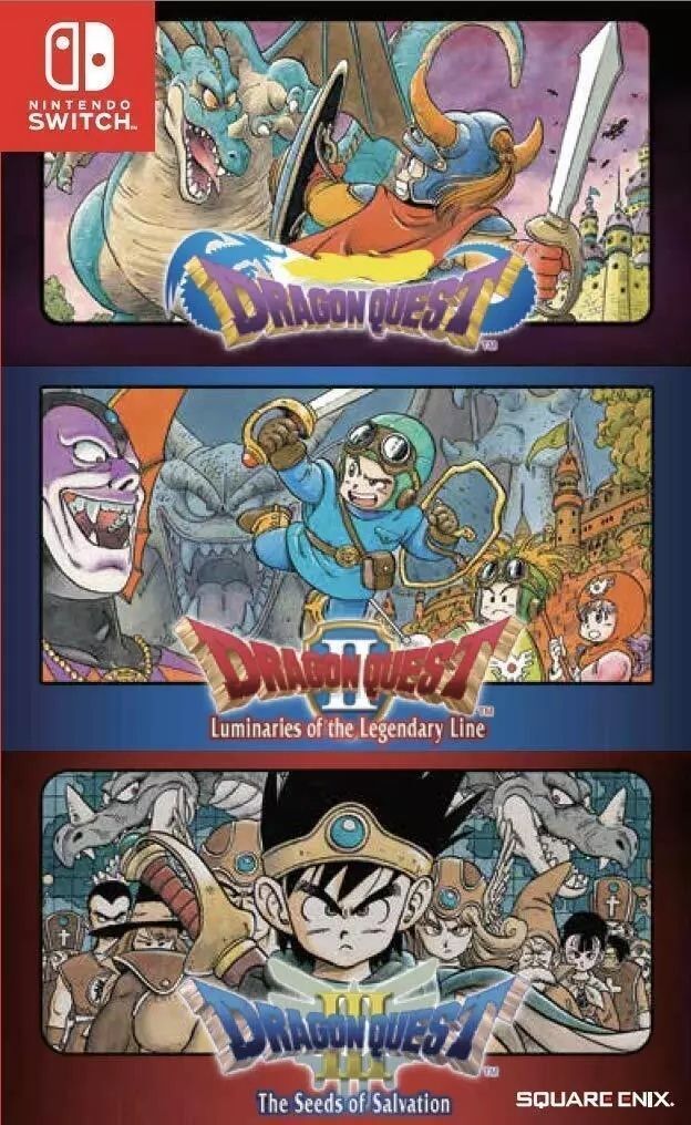 Dragon Quest Trilogy Collection 1+2+3 - NEW Sealed - Nintendo Switch - EN