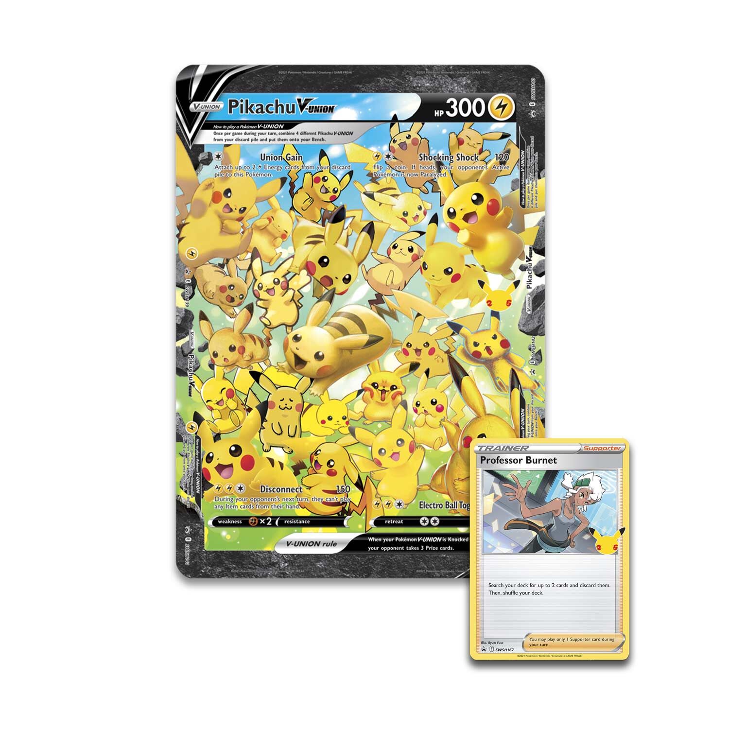 Pokémon 25th Anniversary Celebrations Pikachu V UNION Box - EN