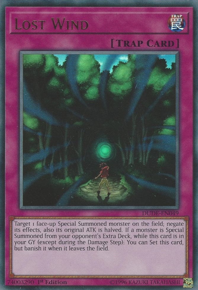 Verschwundener Wind - DUDE-049 - Ultra Rare - 1. Auflage Verschwundener Wind - DUDE-049 - Ultra Rare - 1. Auflage