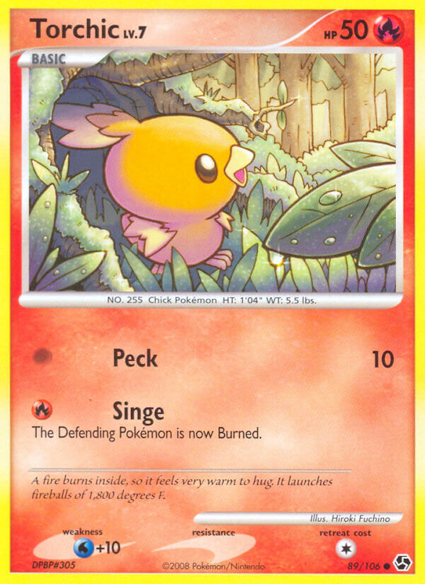 Torchic - 89/106 - Reverse Holo - EN