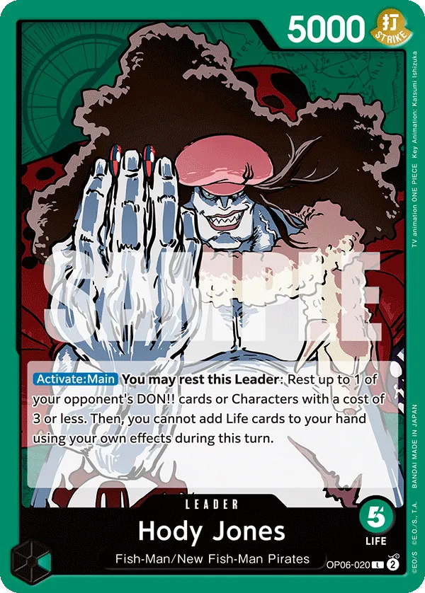 Hody Jones - OP06-020 Hody Jones - OP06-020