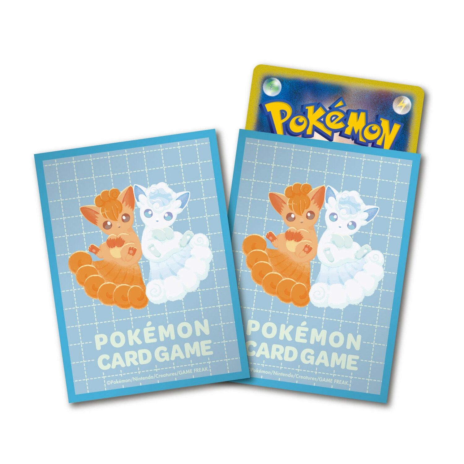 Pokemon Center Deck Sleeves Shield - Vulpix & Alolan Vulpix Pokemon Center Deck Sleeves Shield - Vulpix & Alolan Vulpix