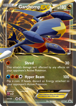 Garchomp EX XY167 - Pokémon TCG