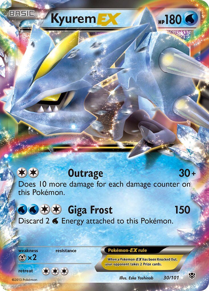 Kyurem-EX - 30/101 - EN