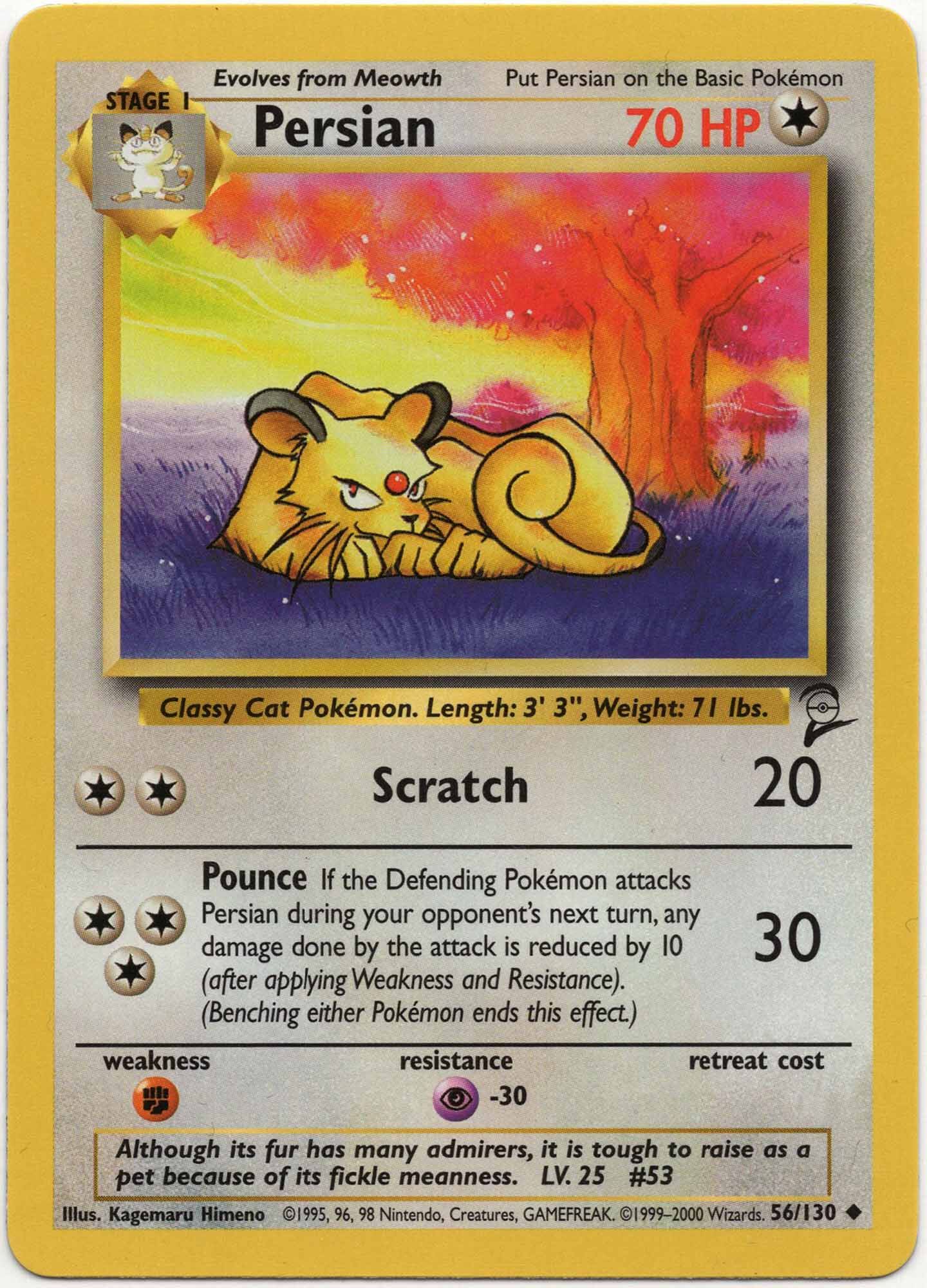 persian-56-130-pok-mon-tcg Persian - 56/130 - Pokémon TCG