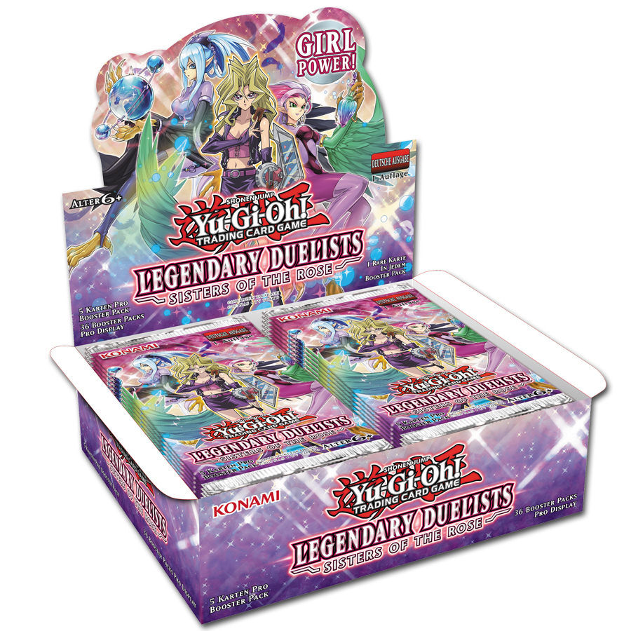Legendary Duelist Sisters of the Rose Booster Display - Yu-Gi-Oh! - DE