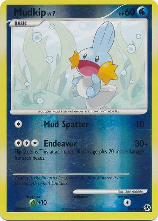 Mudkip - 80/106 - Reverse Holo - EN