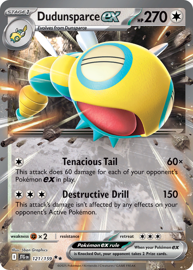 Dudunsparce ex - 121/159 - EN