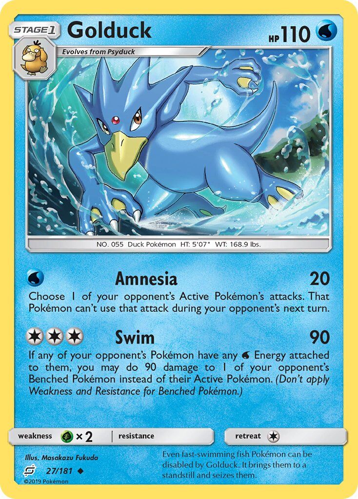 Golduck - 27/181 - EN Golduck - 27/181 - EN