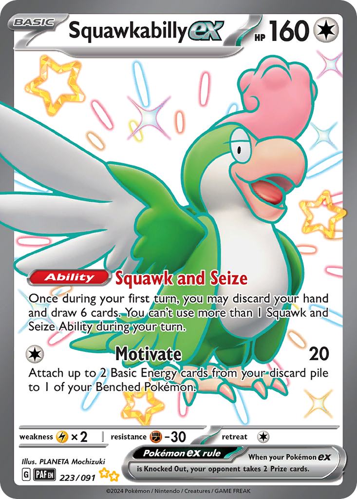 Squawkabilly ex - 223/91 - EN Squawkabilly ex - 223/91 - EN